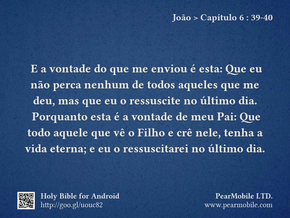 João, Capítulo 6:39-40